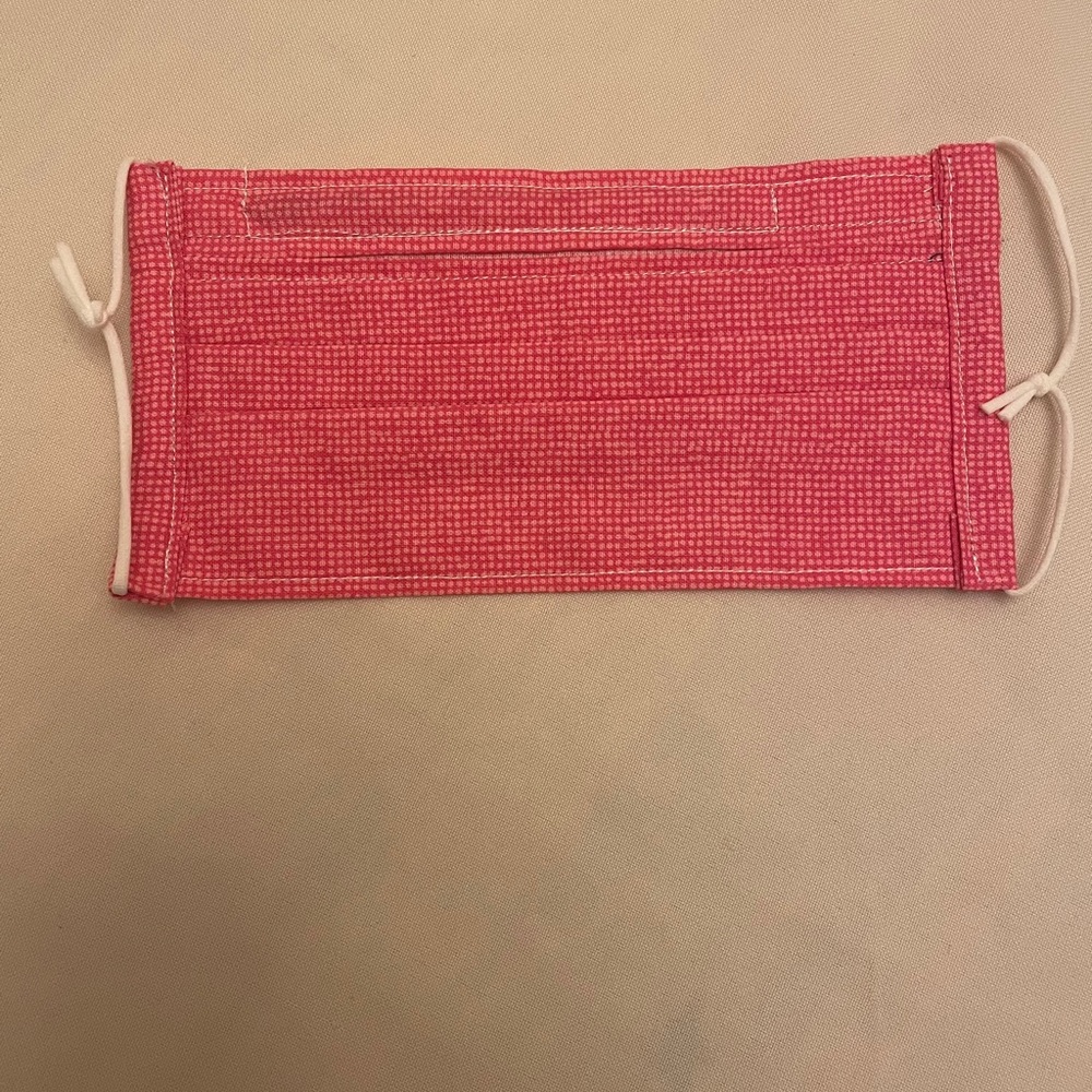 Mask.  Handmade adjust nose wire and pocket